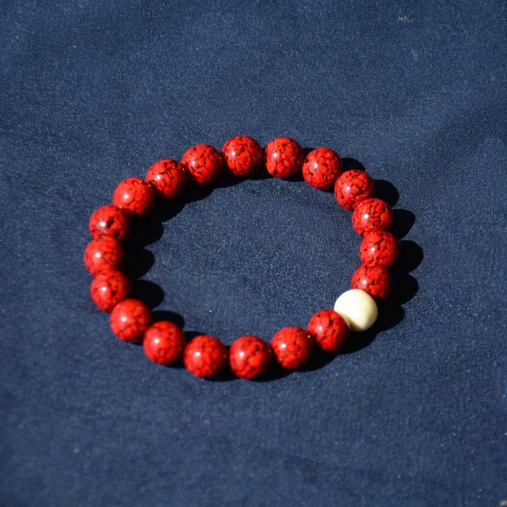 开光赤韵青瓷点睛手串