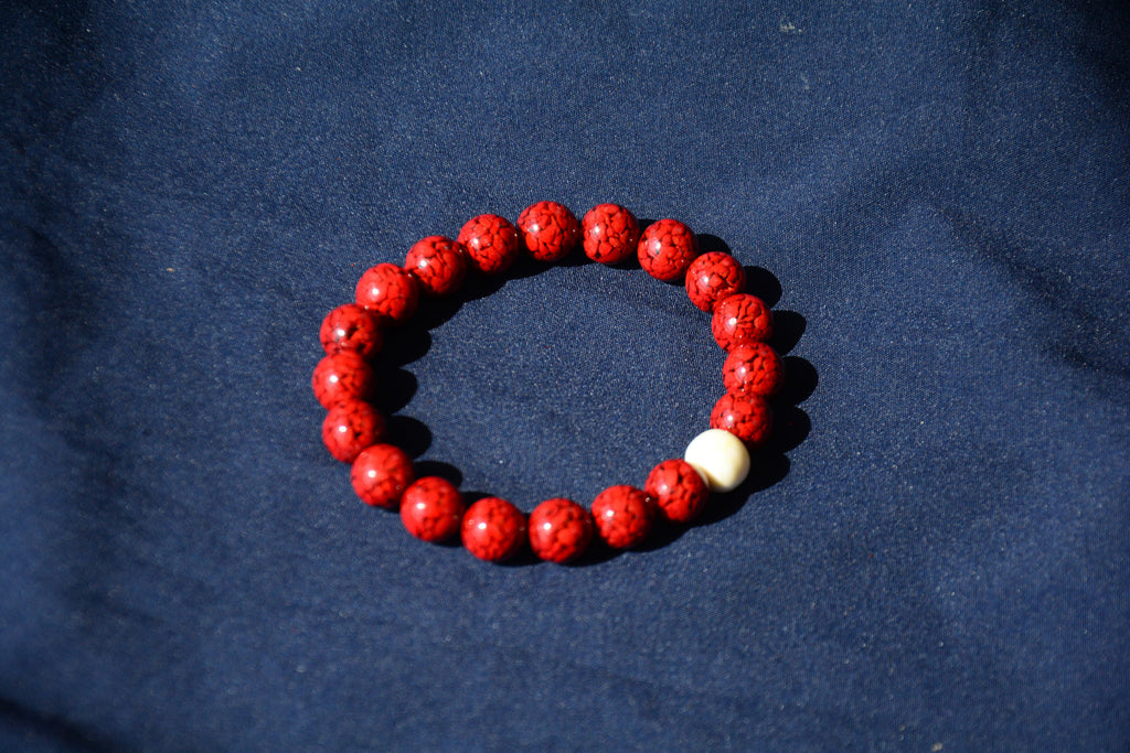 開光赤韻青瓷點睛手串